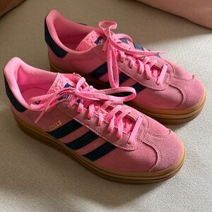 Adidas Gazelle Bold "Pink Glow" sneakers